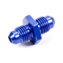 Fragola Fitting Adapter Straight 4 AN Male to 4 AN Male Aluminum Blue