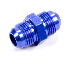 Fragola Fitting Adapter Straight 8 AN Male to 8 AN Male Aluminum Blue