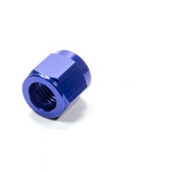 Fragola Fitting Tube Nut 6 AN 3/8 in Tube Aluminum Blue Anodize