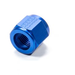 Fragola Fitting Tube Nut 8 AN 1/2 in Tube Aluminum Blue Anodize