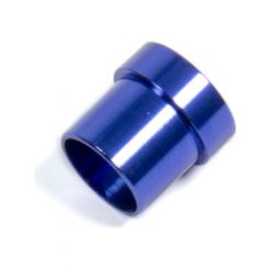 Fragola Fitting Tube Sleeve 6 AN 3/8 in Tube Aluminum Blue Anodize