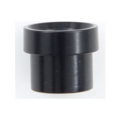 Fragola Fitting Tube Sleeve 8 AN 1/2 in Tube Aluminum Black Anodize