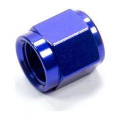 Fragola Fitting - Cap - 4 AN - Aluminum - Blue Anodize - Each
