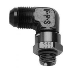 Fragola Fitting Adapter 90 Degree 10 AN Male to 7/8-14 in Male O-Ri