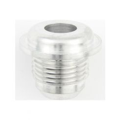 Fragola Bung 8 AN Male Weld-On 1 in Step Aluminum Natural