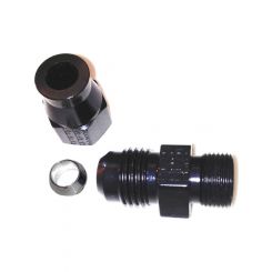 Fragola Fitting Tube End Straight 6 AN Male to 1/4 in Tubing Alumin