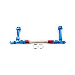 Fragola Carburetor Fuel Line 6 AN Single Male Inlet 7/8-20 in Dual Out