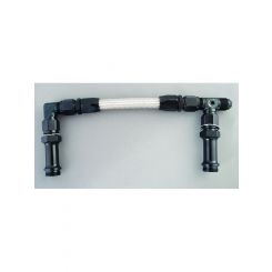 Fragola Carburetor Fuel Line 6 AN Single Male Inlet 7/8-20 in Dual