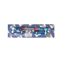 Fragola Carburetor Fuel Line 8 AN Single Male Inlet 7/8-20 in Dual Out