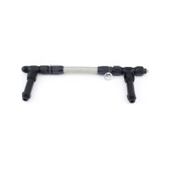 Fragola Carburetor Fuel Line 8 AN Single Male Inlet 9/16-24 in Dual