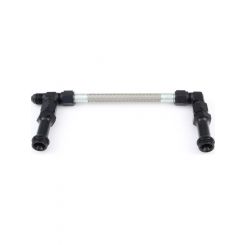 Fragola Carburetor Fuel Line 6 AN Single Male Inlet 7/8-20 in Dual