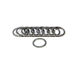 Fragola Crush Washer - 14 mm - Aluminum - Set of 10