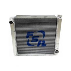 FSR Racing Radiator 22 in W x 19 in H Triple Pass Driver Side Inlet Pa