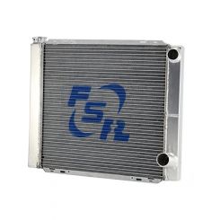 FSR Racing Radiator 26 in W x 19 in H Double Pass Passenger Side In