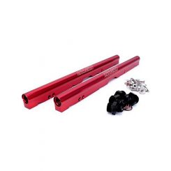 Fast Red Billet Fuel Rail Kit For LS2 LSXr 102mm Intake Manifolds