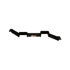 G Force Crossmembers Transmission Crossmember Bolt-On Steel Black Pow
