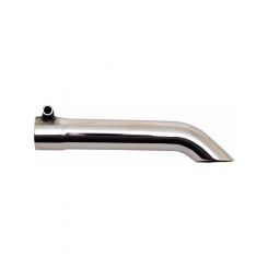 Gibson Exhaust Exhaust Tip Clamp-On 1-1/2 in Inlet 1-1/2 in Round Outl