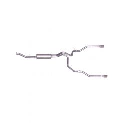 Gibson Exhaust Exhaust System Dual Split Cat-Back 2-1/4 in Tailpipe 3-1/