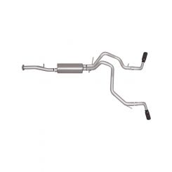Gibson Exhaust Exhaust System Dual Split Cat-Back 2-1/4 in Tailpipe 3-1