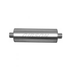 Gibson Exhaust Muffler Race 2-1/2 in Inlet 2-1/2 in Outlet 5 in Diamet