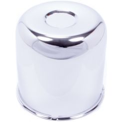 Gorilla Wheel Center Cap 4.900 in OD 4.80 in Tall Closed End Steel Chro