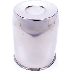 Gorilla Wheel Center Cap 5.100 in OD 6.25 in Tall Closed End Stainle