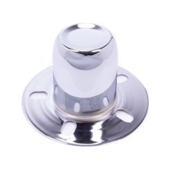 Gorilla Wheel Center Cap Derby 3.195 in OD 3.70 in Tall Closed End Stee