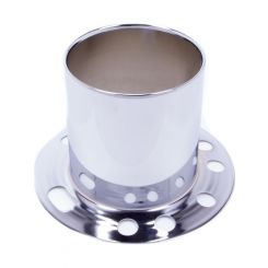 Gorilla Wheel Center Cap Derby 4.250 in OD 4.20 in Tall Open End Steel