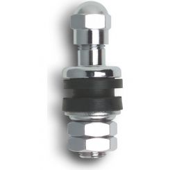 Gorilla Valve Stem - Inner-Mount - Bolt-On - Steel - Chrome - Set of 100