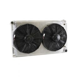 Griffin Radiator and Fan Direct Fit 28 in W x 19 in H x 2-11/16 in D
