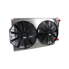 Griffin Radiator and Fan Direct Fit 28 in W x 19 in H x 2-11/16 i