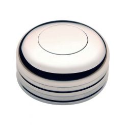 GT Performance Horn Button GT3 Billet Aluminum Polished 3-Bolt Steeri