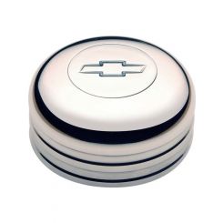 GT Performance Horn Button GT3 Bowtie Logo Billet Aluminum Polished 3