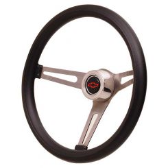 GT Performance Steering Wheel GT Retro Foam 15 in Diameter 3 Spoke 4-