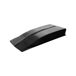 Harwood Hood Scoop Z-28 Style 4 in Height 41-1/2 in Long Fiberglass Black
