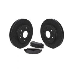 Hawk Brake Disc Brake Pad and Rotor Kit Front Sector 27 Brake Ro