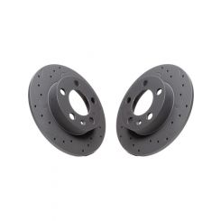 Hawk Brake Brake Rotor Talon Rear Drilled / Slotted 9.1300 in OD 1.56