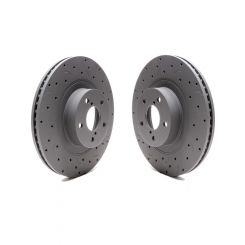 Hawk Brake Brake Rotor Talon Front Drilled / Slotted 11.500 in OD 2.2