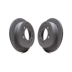 Hawk Brake Brake Rotor Talon Rear Drilled / Slotted 13.580 in OD 3.00