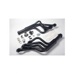 Hedman Headers Street 1-3/4 in Primary 3 in Collector Steel Black Paint