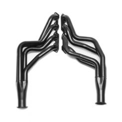 Hedman Headers Street 2 in Primary 3 in Collector Steel Black Paint Big