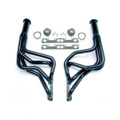 Hedman Headers Street 1-3/4 in Primary 3 in Collector Steel Black Paint