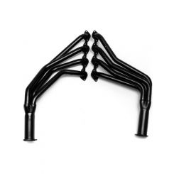 Hedman Headers Street 1-3/4 in Primary 3 in Collector Steel Black Paint