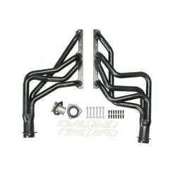 Hedman Headers Street 1-5/8 in Primary 3 in Collector Steel Black Paint