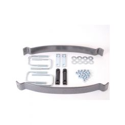 Hellwig Helper Spring Kit EZ-550 Add-A-Leaf Stock Height Rear Steel Silve