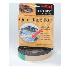 Hushmat Sound Barrier Tape Quite Tape 1 in Wide 20 ft Roll Self Adhesiv