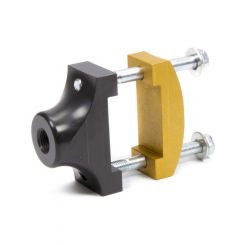 Howe Sway Bar Bracket Frame Mount Clamp-On Aluminum Gold Anodize
