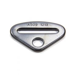 Impact Racing Harness Hardware - Bolt-In - Steel - Black Paint - Each