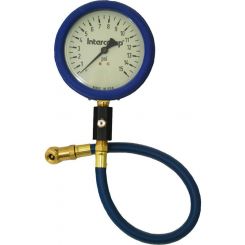 Intercomp Tire Pressure Gauge Ultra Deluxe Glow in the Dark 0-15 psi A