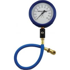 Intercomp 4" Ultra Deluxe 60PSI Glow-In-The-Dark Tyre Air Pressure Gauge